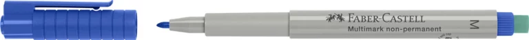 FABER-CASTELL Folienstift Multimark 1526 non-permanent M blau