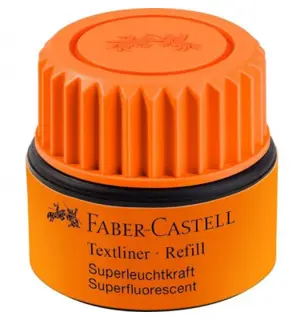 FABER-CASTELL Nachfülltinte 1549 für Textmarker 30 ml orange