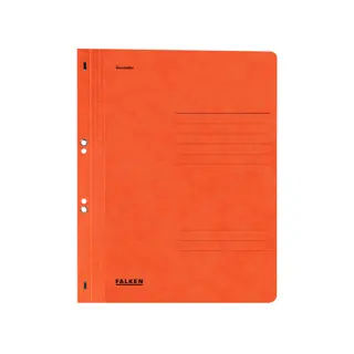 FALKEN Ösenhefter DIN A4 Recyclingkarton 250g/m² orange