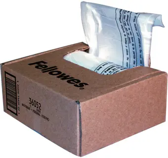 FELLOWES Abfallsäcke 100 Stück 23-28 Liter transparent