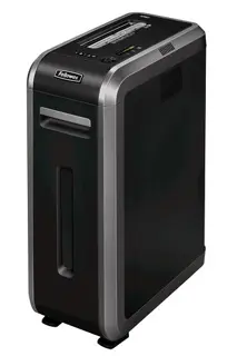 FELLOWES Aktenvernichter Powershred® 125Ci 4 x 38 mm Partikelschnitt P-4 schwarz/silber