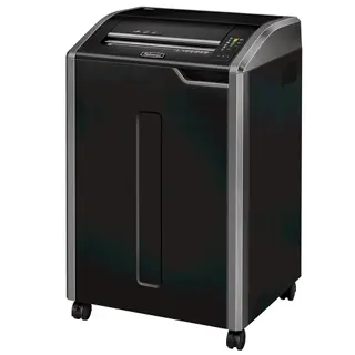 FELLOWES Aktenvernichter Powershred® 485Ci 40 x 30 mm Partikelschnitt P-4 schwarz/silber