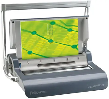 FELLOWES Drahtbindegerät Quasar Wire anthrazit