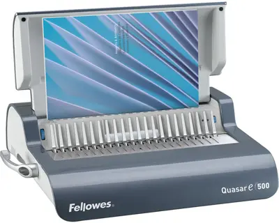 FELLOWES Plastikbindegerät Quasar-E anthrazit