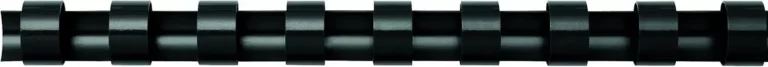 FELLOWES Plastikbinderücken DIN A4 50 Stück 21 Ringe 38 mm schwarz