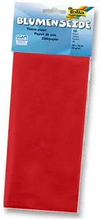 FOLIA Blumenseide 5 Bögen 50 x 70 cm weinrot