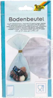 FOLIA Bodenbeutel 100 Stück PP 95 x 160 mm transparent