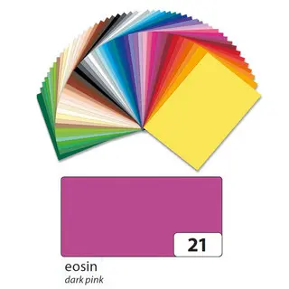 FOLIA Fotokarton 6121 10 Bögen 300 g/m² 50 x 70 cm eosin