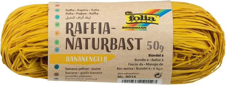 FOLIA Raffia-Naturbast 1 Bündel 50 g 0