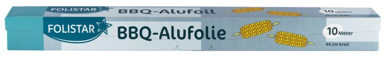 FOLISTAR Alufolie BBQ 10 m x 44 cm