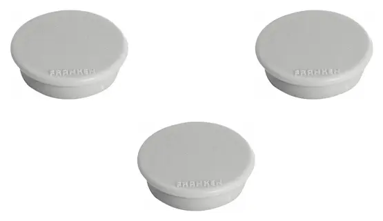 FRANKEN Magnet 32 mm 10 Stück grau