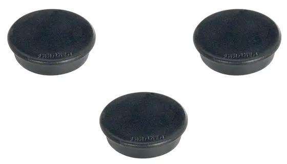 FRANKEN Magnet 32 mm 10 Stück schwarz