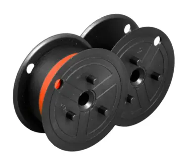 Farbband Gr. 51 Nylon schwarz/rot