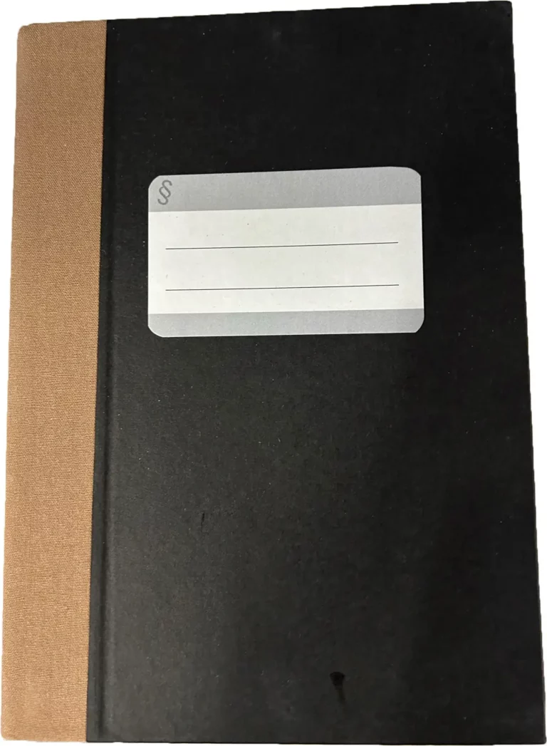 Geschäftsbuch A4 240 Blatt kariert schwarz