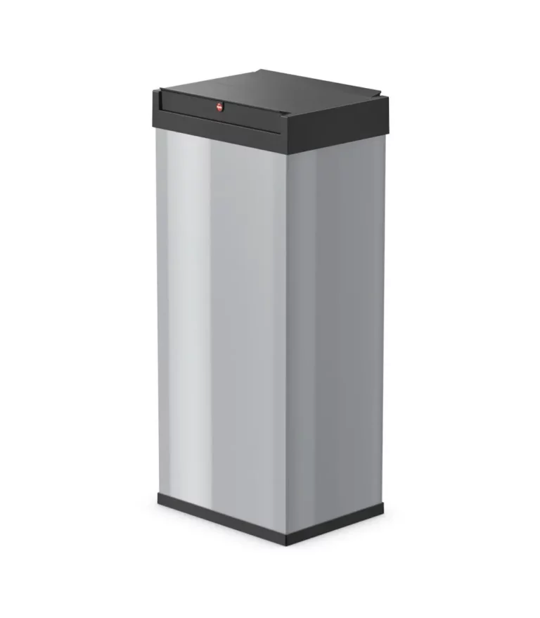 HAILO Abfalleimer Big-Box Swing XL 52 Liter silber/schwarz