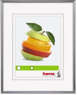 HAMA Bilderrahmen 66435 30 x  40 cm silber matt