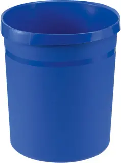 HAN Papierkorb 18190-14 aus Kunststoff 18 Liter blau