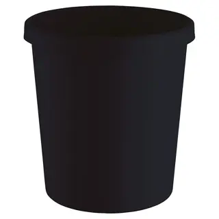 HELIT Papierkorb "the green german" 18 Liter schwarz