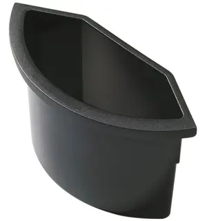 HELIT Papierkorbeinsatz the collector 61074 2 Liter schwarz