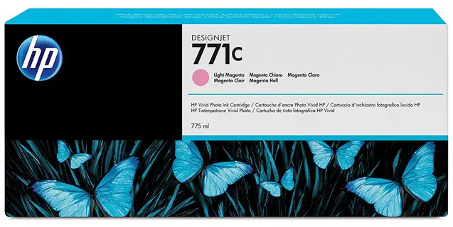 HP Tintenpatrone Nr. 771C 775 ml magenta hell