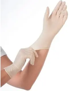 HYGONORM Latexhandschuhe 100 Stück gepudert Größe 9/L 240 mm weiß