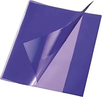 Heftschoner Quart PP 150 µm glatt violett