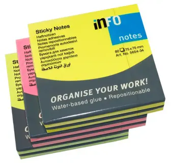 INFO NOTES Haftnotizen 7
