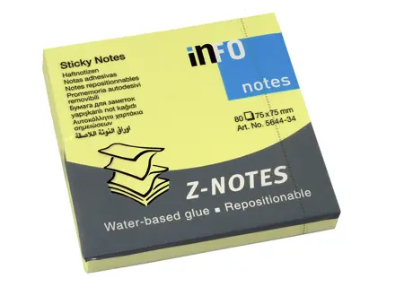 INFO NOTES Haftnotizen Z-Notes 7