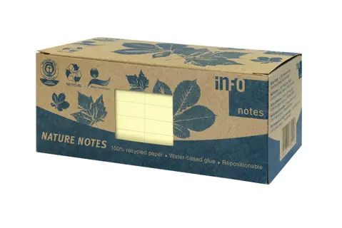 INFO NOTES Recycling Haftnotizen 7