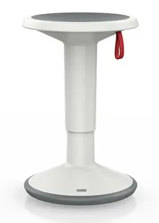 INTERSTUHL Hocker UPis1 100U grau/weiß