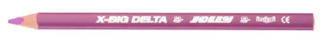 JOLLY Buntstifte 3399 X-BIG Delta 12 Stück zyklamen