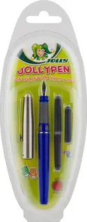 JOLLY Füllhalter 7025 inkl. 3 Patronen im blister blau