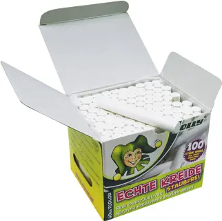JOLLY Kreide 8300 100 Stück bruchfest weiß