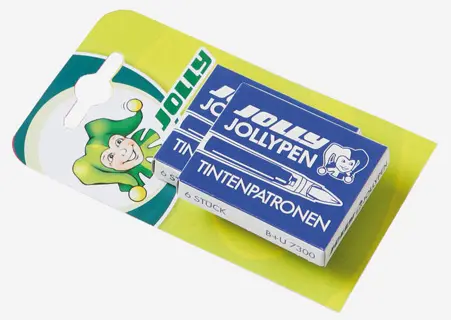 JOLLY Tintenpatronen 6 Stück königsblau