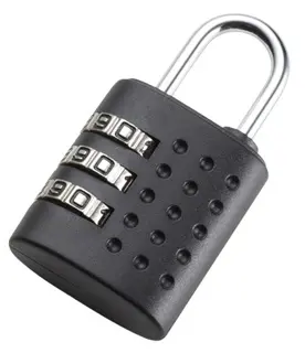 JSA Zahlenschloss 70553 3-stellig schwarz