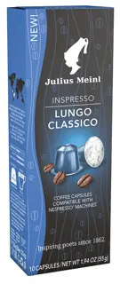 JULIUS MEINL Kaffee Kapseln Inspresso Lungo Classico 10 Stück