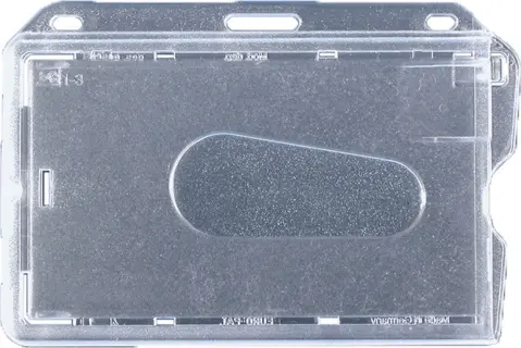 Kartenhalter CD1 10 Stück transparent