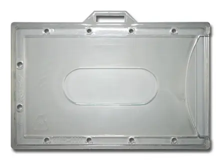 Kartenhalter CD11 horizontal 100 Stück transparent