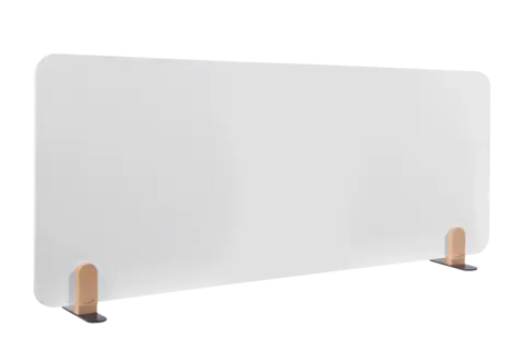 LEGAMASTER Tischtrennwand Whiteboard Elements inkl. Halterungen 60 x 160 cm weiß