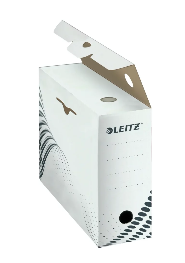 LEITZ Archivbox easyboxx DIN A4 100 mm weiss