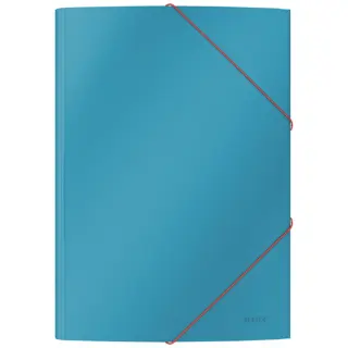 LEITZ Eckspannmappe Cosy DIN A4 mit Gummizugverschluss sanftes blau