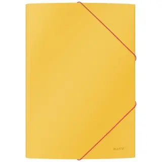LEITZ Eckspannmappe Cosy DIN A4 mit Gummizugverschluss warmes gelb