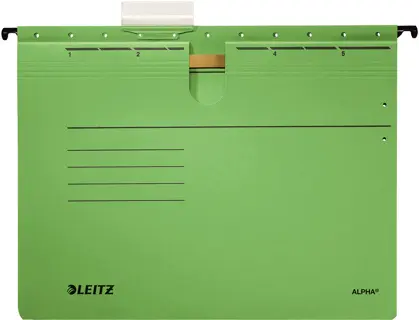 LEITZ Hängehefter 1914 Alpha DIN A4 275 g/m² grün