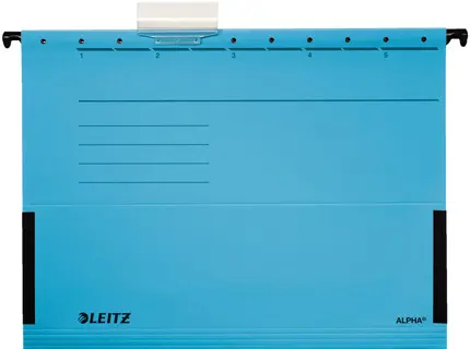 LEITZ Hängetasche 1986 Alpha DIN A4 275 g/m² blau