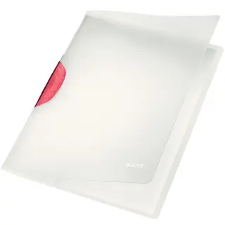 LEITZ Klemmmappe ColorClip Magic 30 Blatt rot