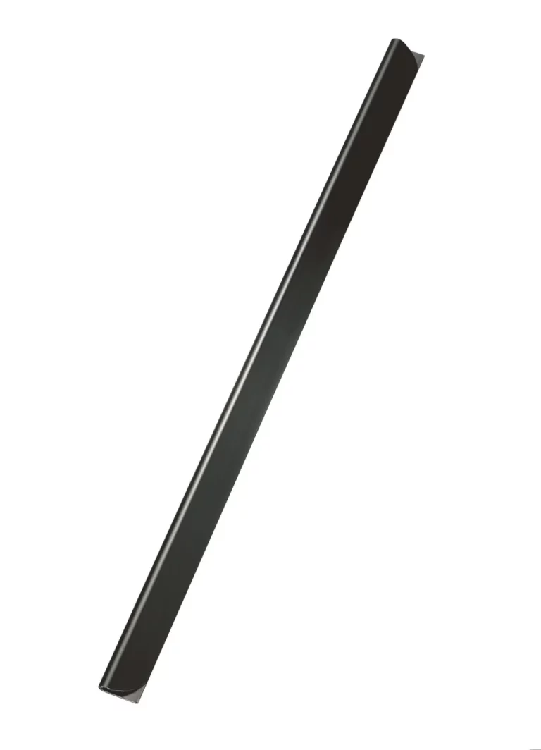 LEITZ Klemmschiene 21781 50 Stück A4 6 mm schwarz