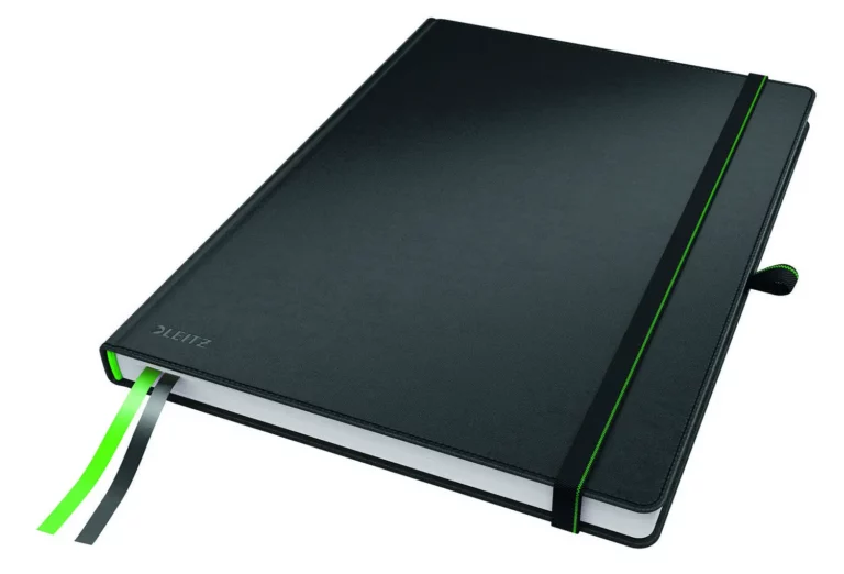 LEITZ Notizbuch Complete A5 80 Blatt liniert schwarz