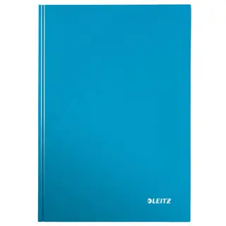 LEITZ Notizbuch WOW A4 80 Blatt kariert blau