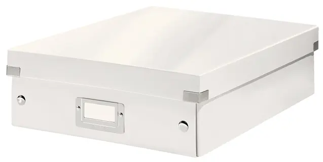 LEITZ Organisationsbox Click & Store 6058 Mittel 28 x 10 x 37 cm weiß