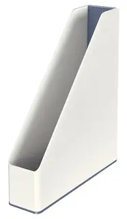 LEITZ Stehsammler 5362 WOW Duo weiß/grau metallic